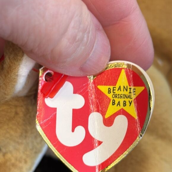 Ty Beanie Baby - WHISPER the Deer 6.5" with tags Plush Stuffed Animal Toy - Picture 7 of 10